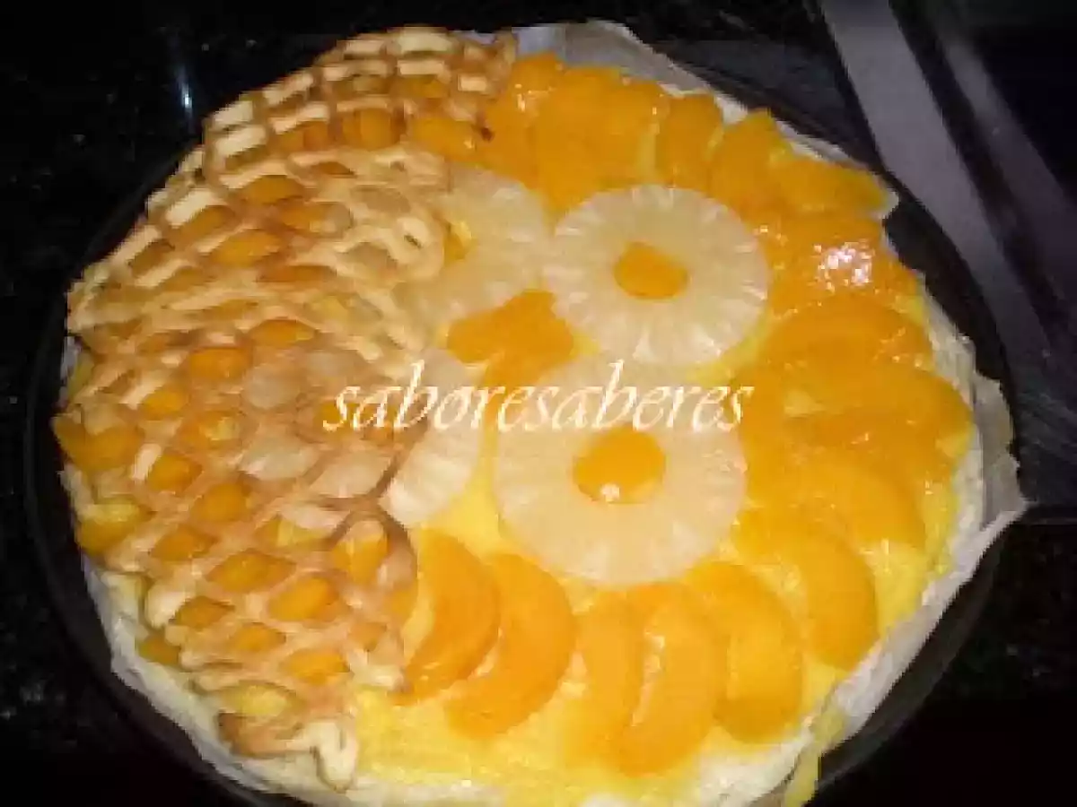 Simples e rápida Tarte de frutas - foto 7