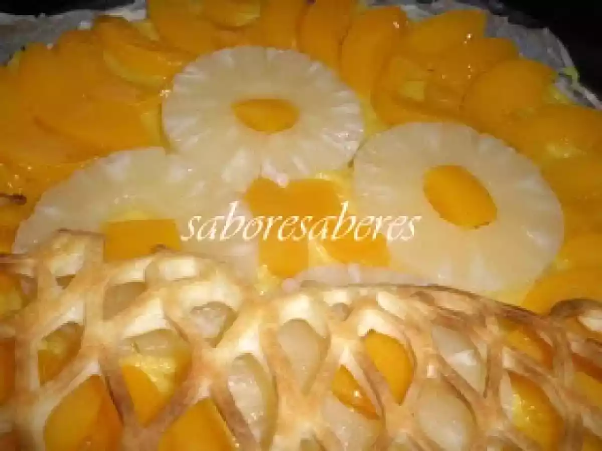 Simples e rápida Tarte de frutas - foto 8