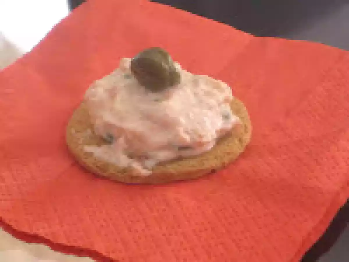 Simplesmente patê de Salmão