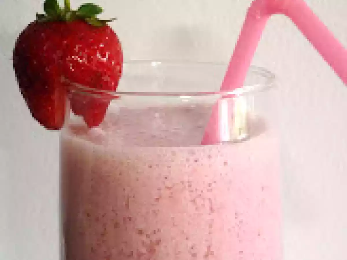 Smoothie de Morango e Meloa - foto 4