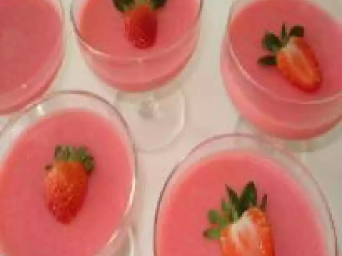 Sobremesa de morango