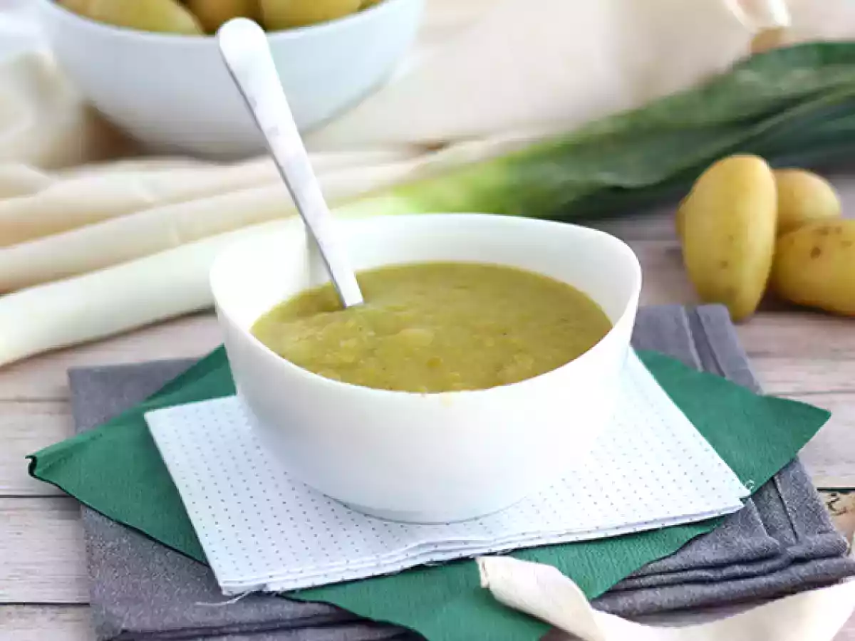 Sopa / Creme de Alho-Poró e Batata - foto 3