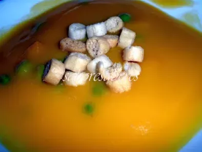 Sopa-creme de Legumes com Soja, Ervilhas e Cenoura - foto 4