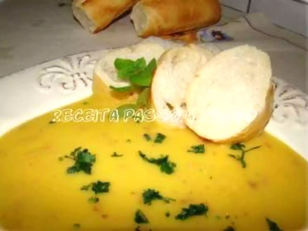 Sopa Cremosa de Mandioquinha (Batata Baroa) - foto 2