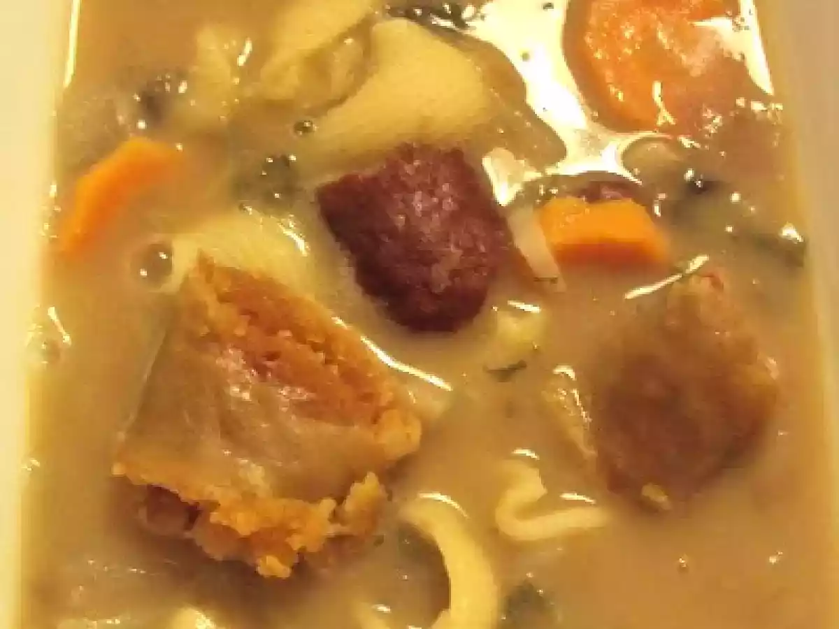 Sopa da Pedra á Moda da Tia Maria
