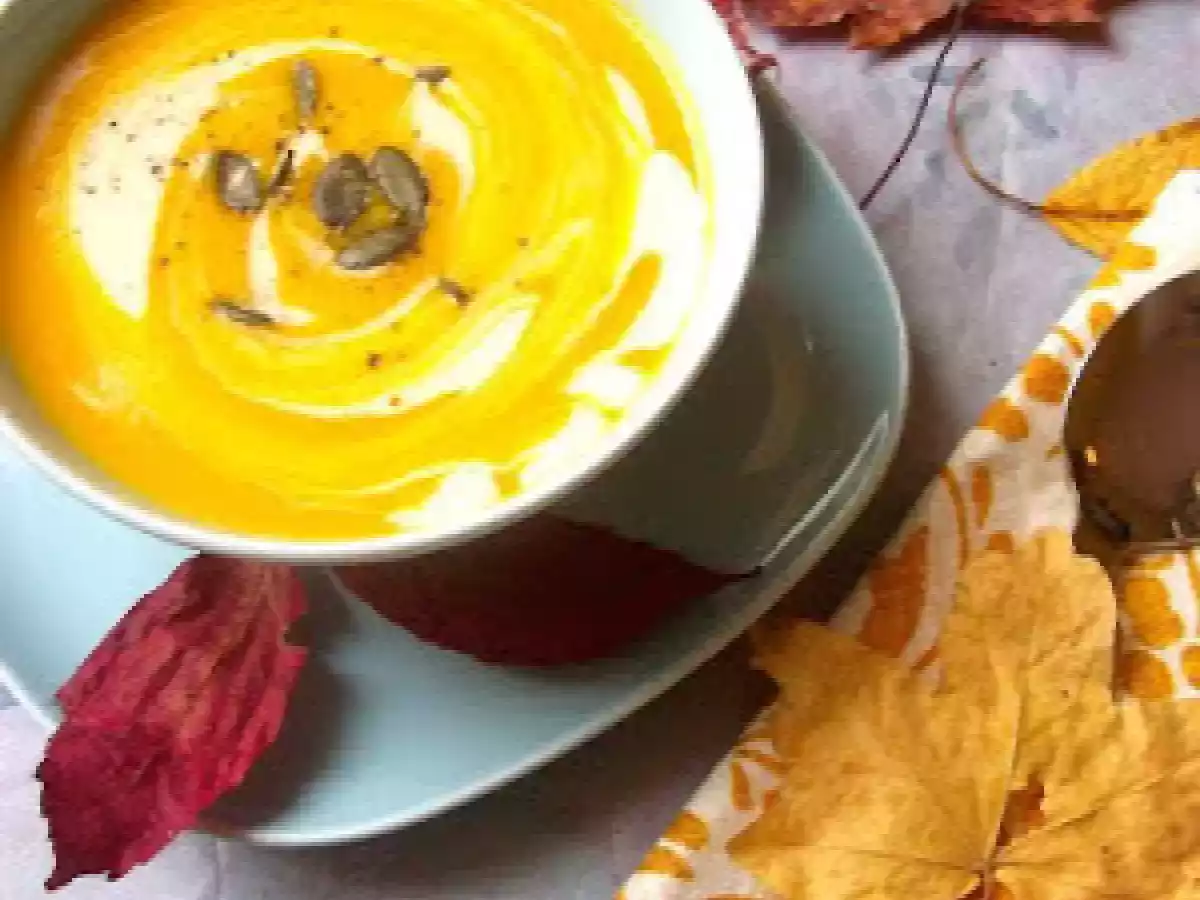 Sopa de Abóbora e Laranja