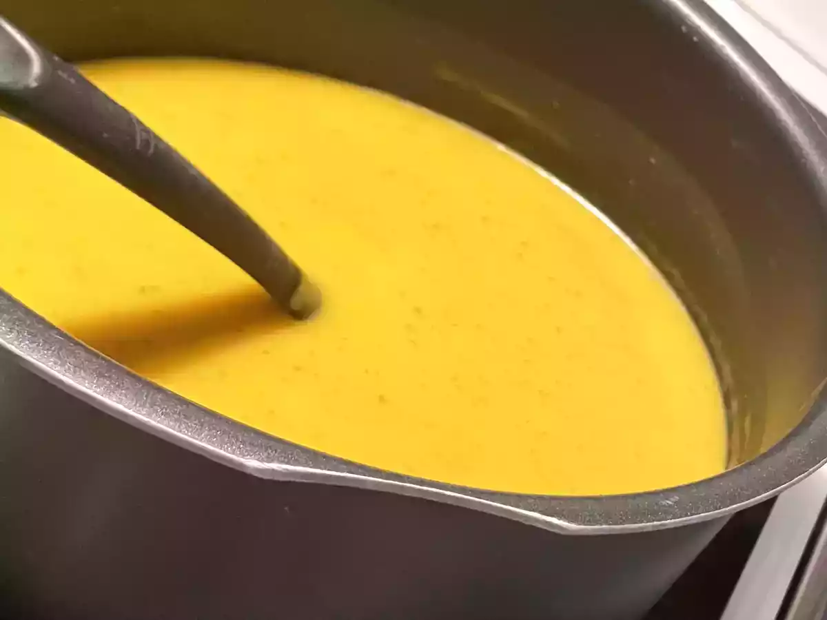 Sopa de abóbora simples