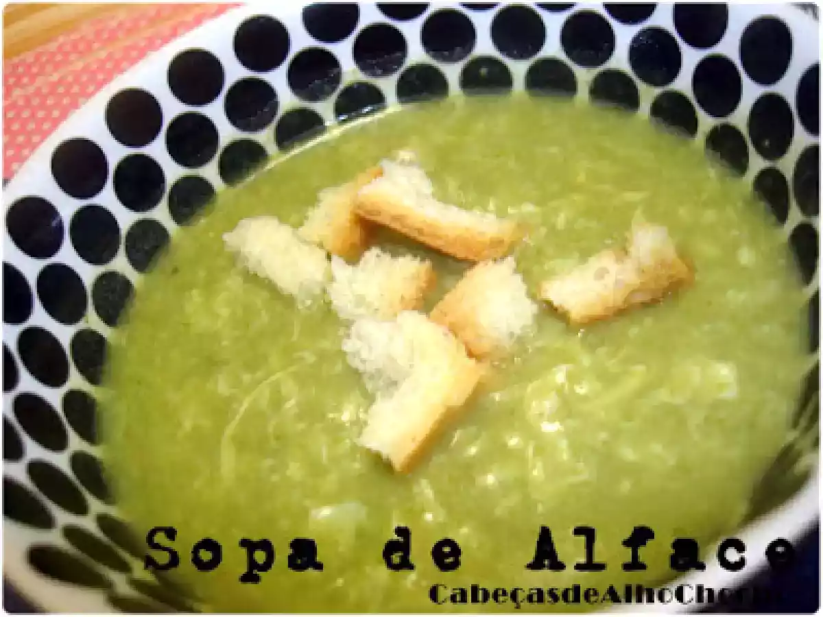 Sopa de Alface