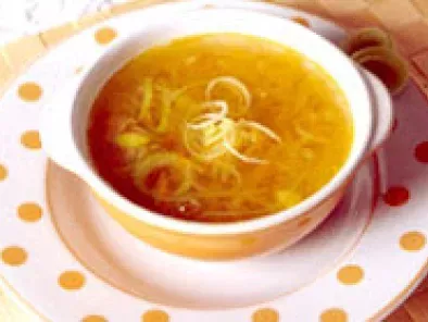 Sopa de Alho-Poró (vegana)