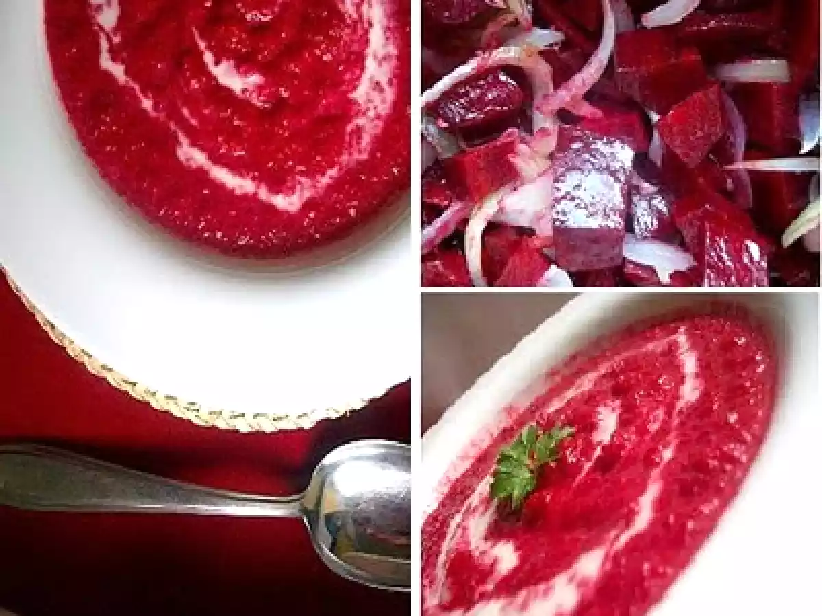 Sopa de beterraba vermelha - foto 2