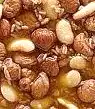 Sopa de castanhas piladas