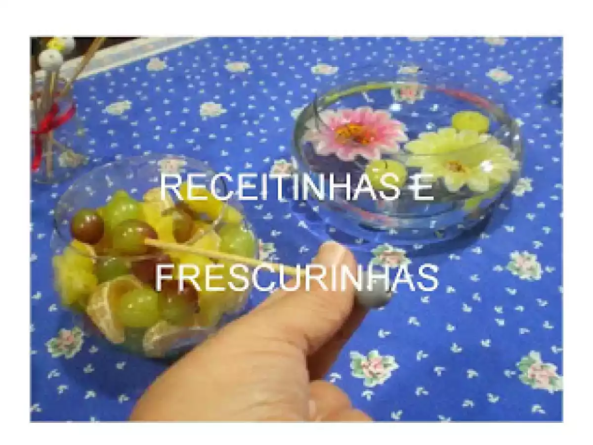 Sopa de cebola e caldinho de mandioca