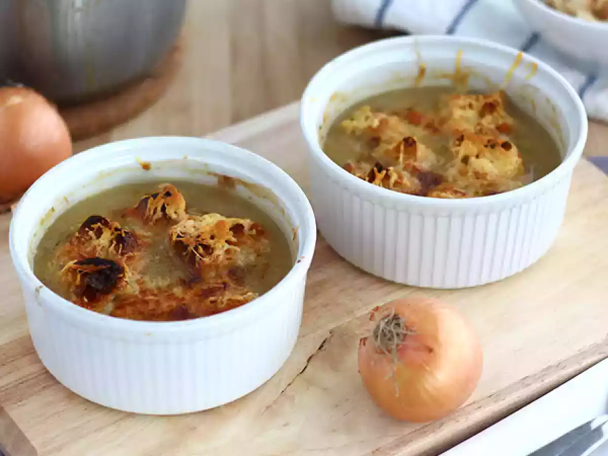 Sopa de cebola, um clássico