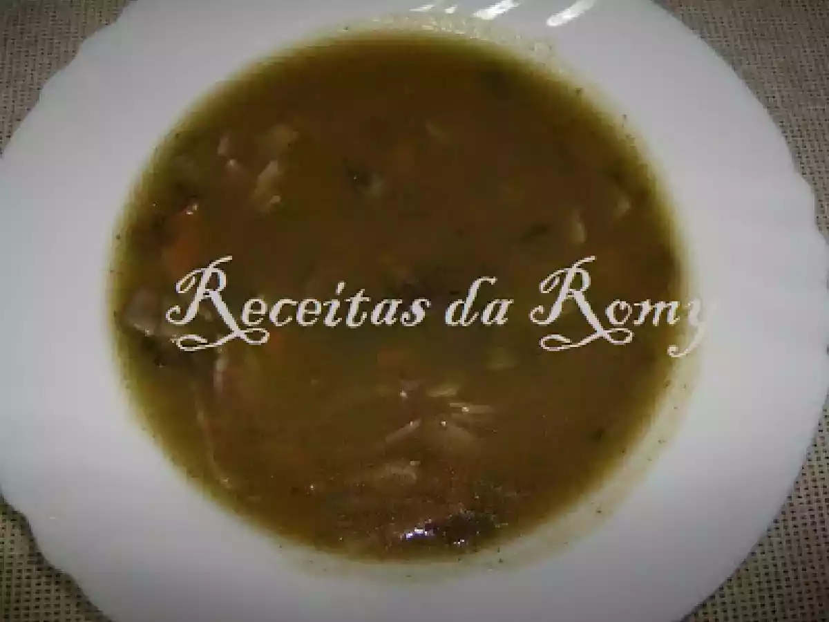 Sopa de cogumelos