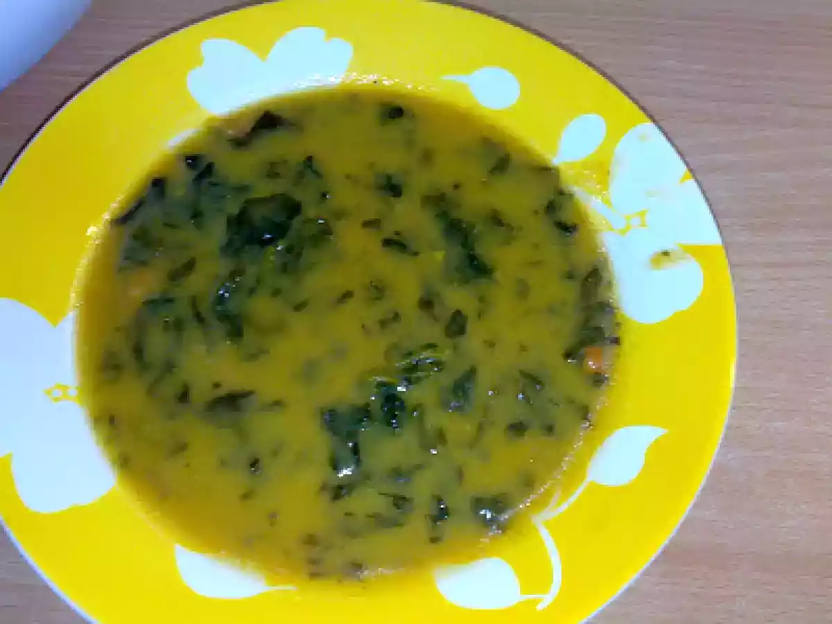 SOPA DE FEIJÃO COM ESPINAFRES