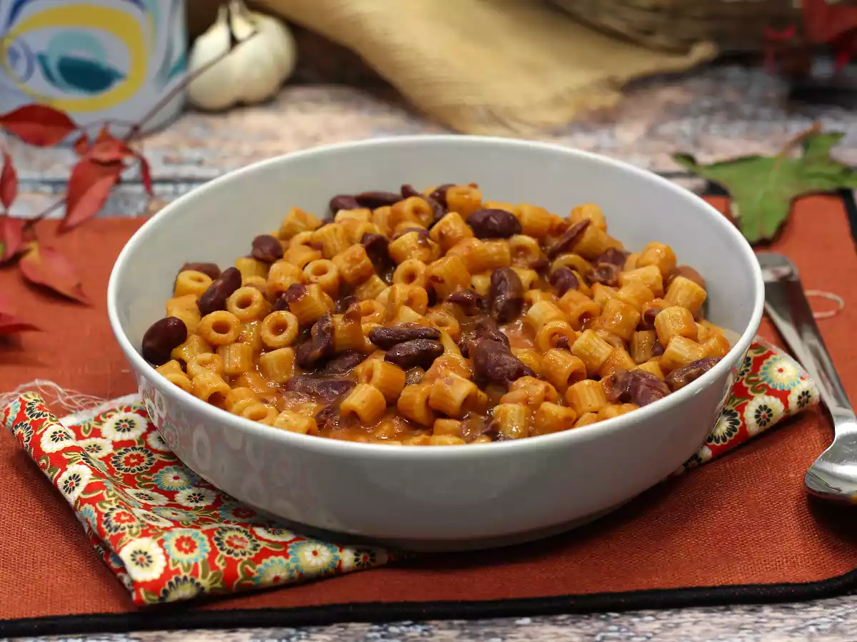 Sopa de feijão e macarrão - foto 4