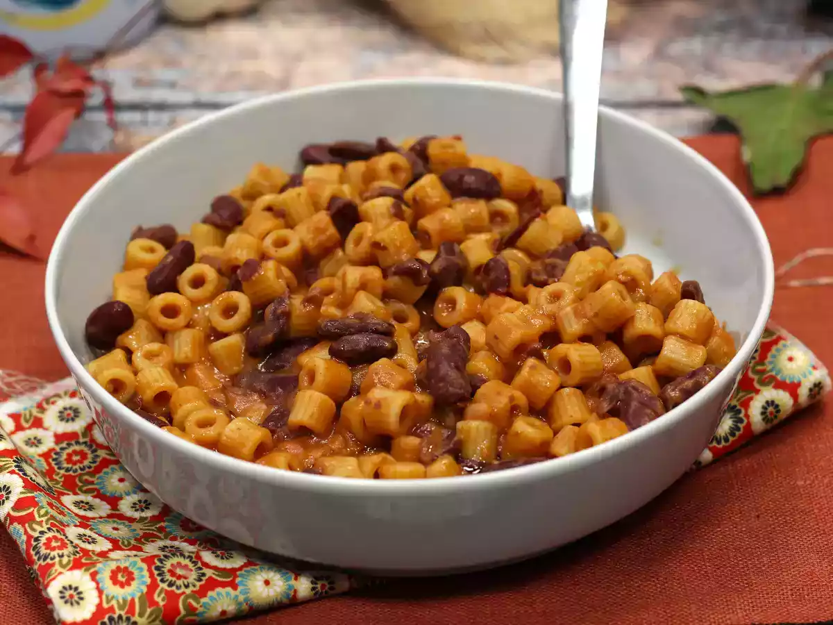 Sopa de feijão e macarrão - foto 5