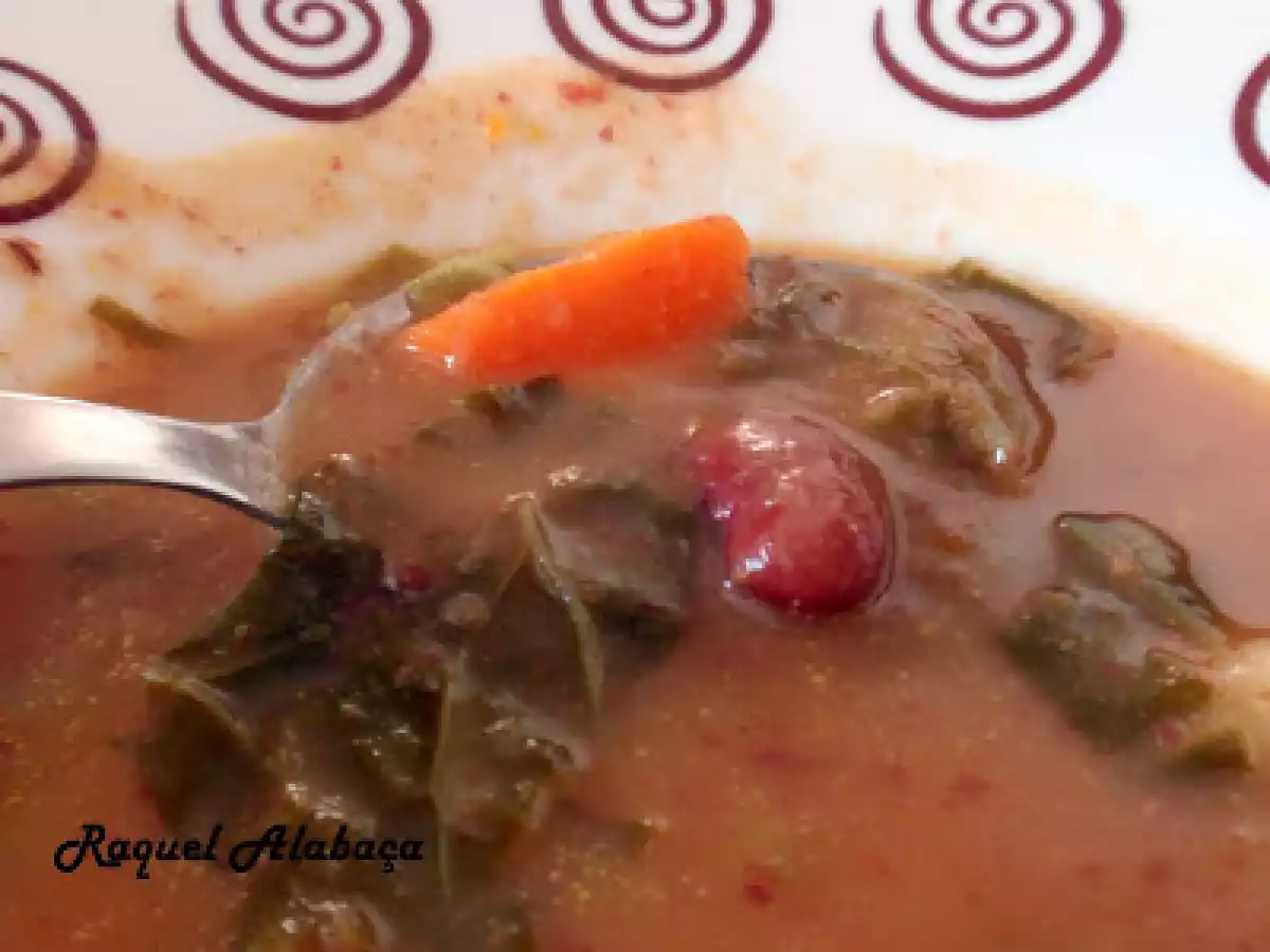 Sopa de Feijão Encarnado e Couves - foto 2