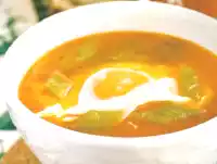 Sopa de feijão verde