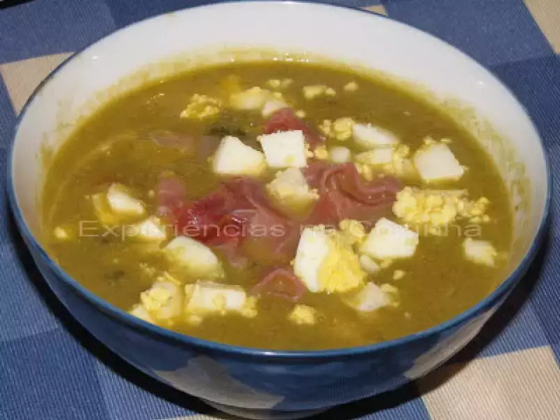 Sopa de Grão com Espinafres e Chouriço, foto 3