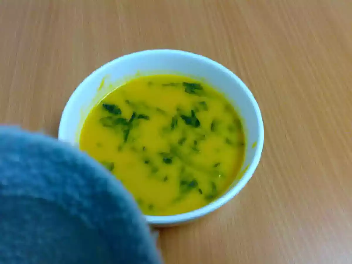 SOPA DE GRÃO COM ESPINAFRES NA BIMBY