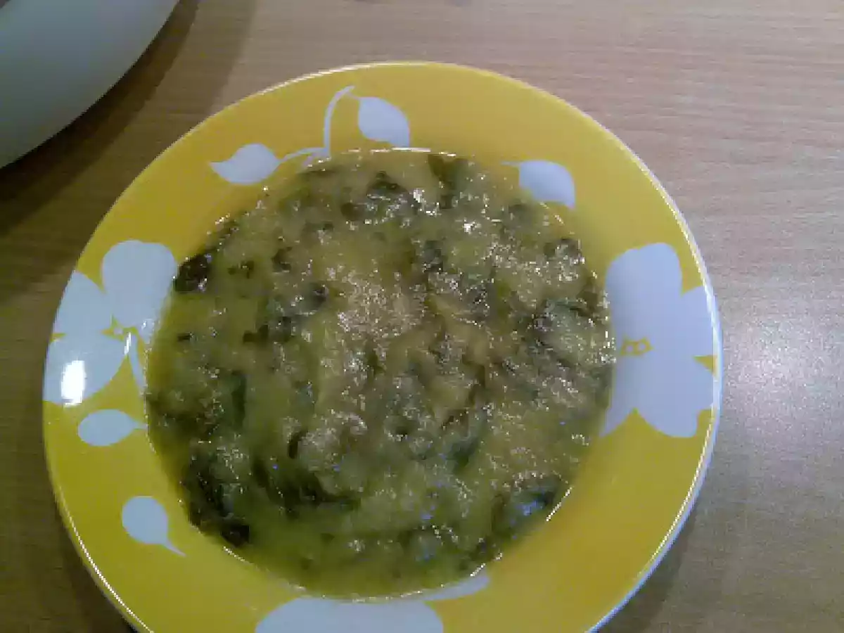 SOPA DE GRÃO COM ESPINAFRES NA BIMBY