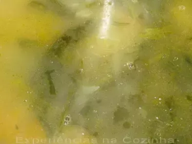 Sopa de Grão e Espinafres com Abóbora