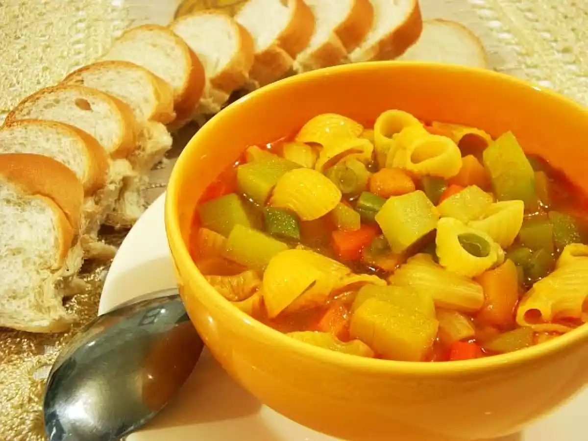 Sopa de legumes à Italiana!