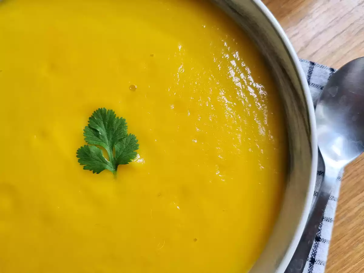 Sopa de legumes super cremosa na Bimby (Thermomix) - foto 3