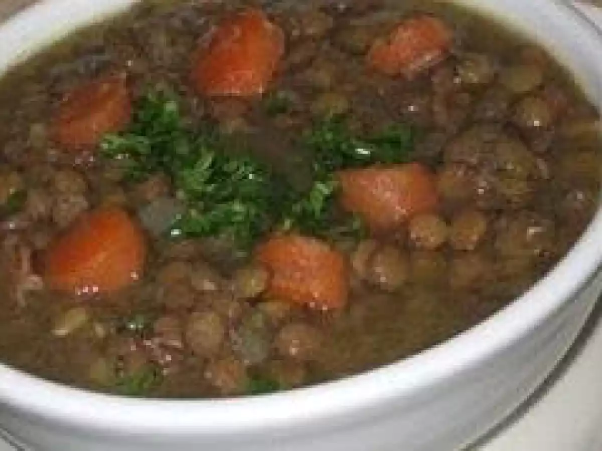 SOPA DE LENTILHAS
