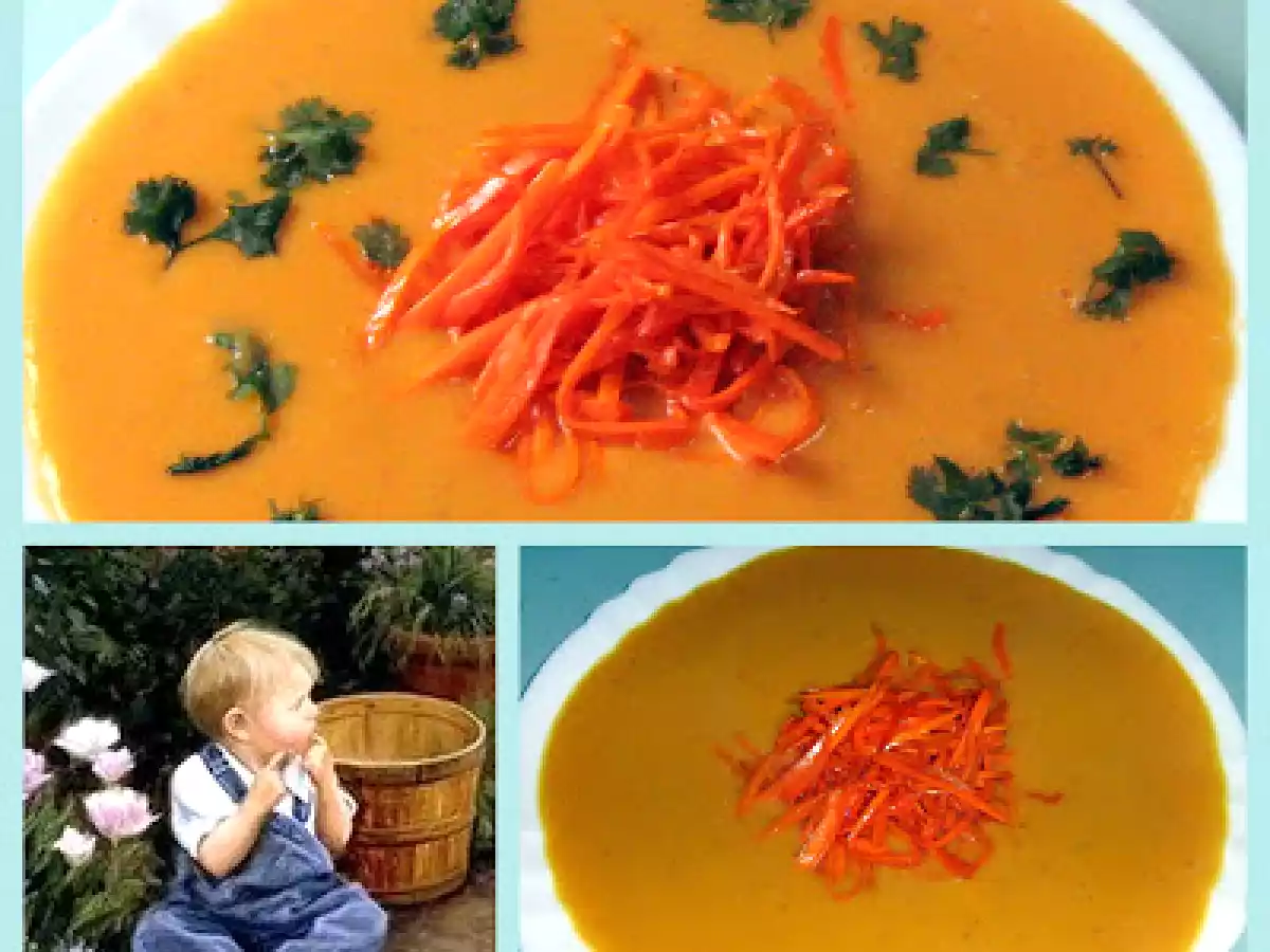 SOPA DE LENTILHAS E CENOURA