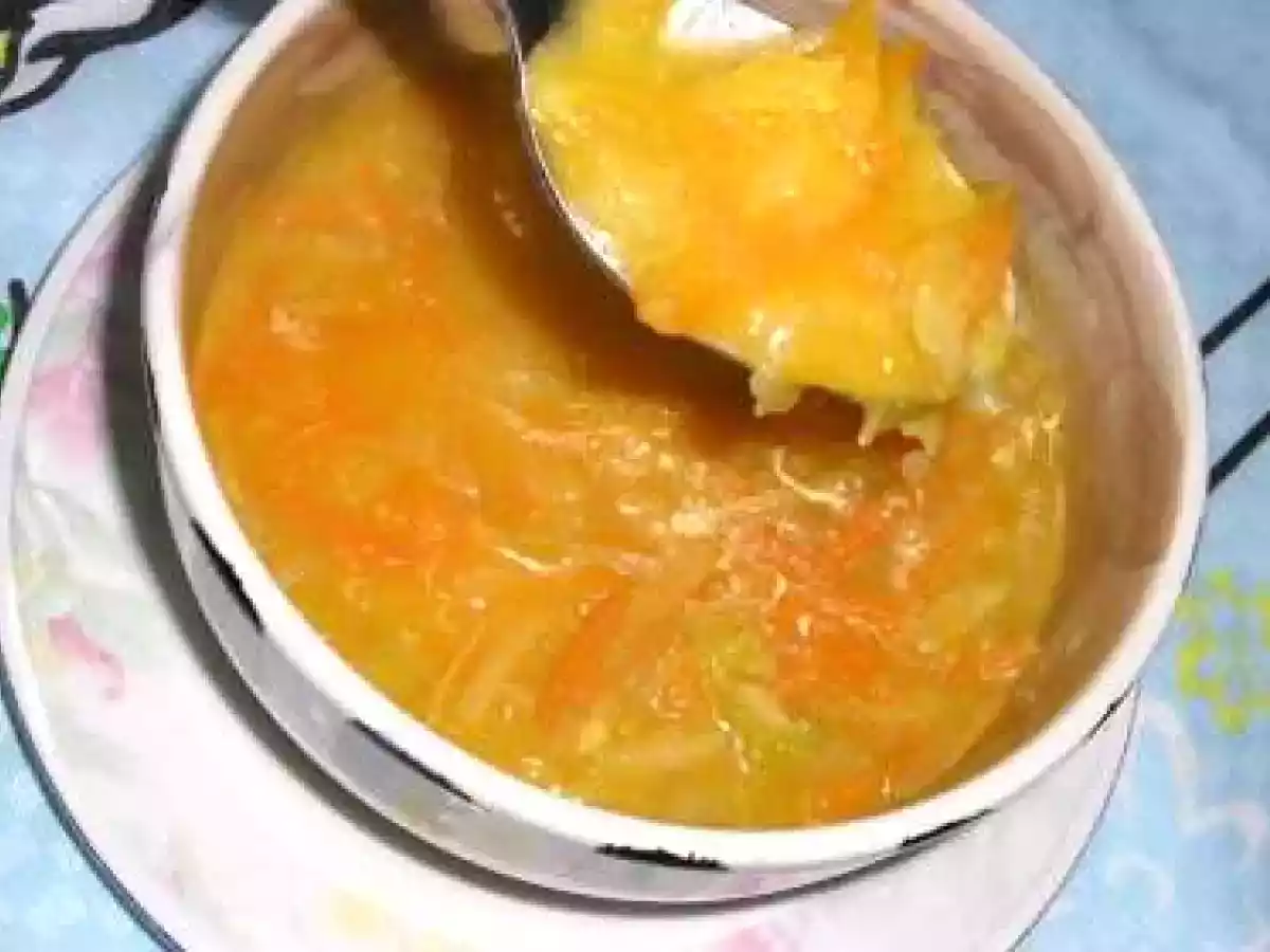 Sopa de lombarda e cenoura - foto 3