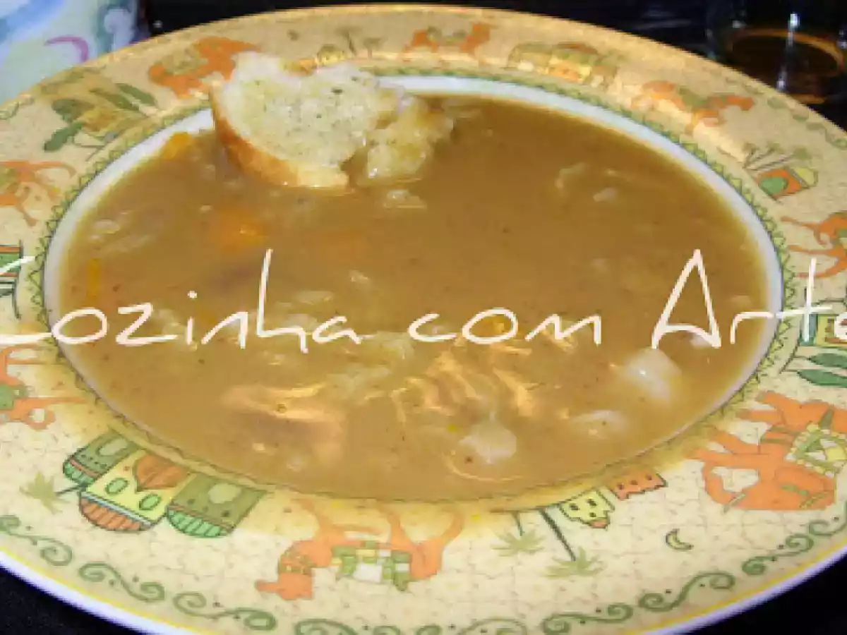Sopa de lombardo com feijão encarnado - foto 2