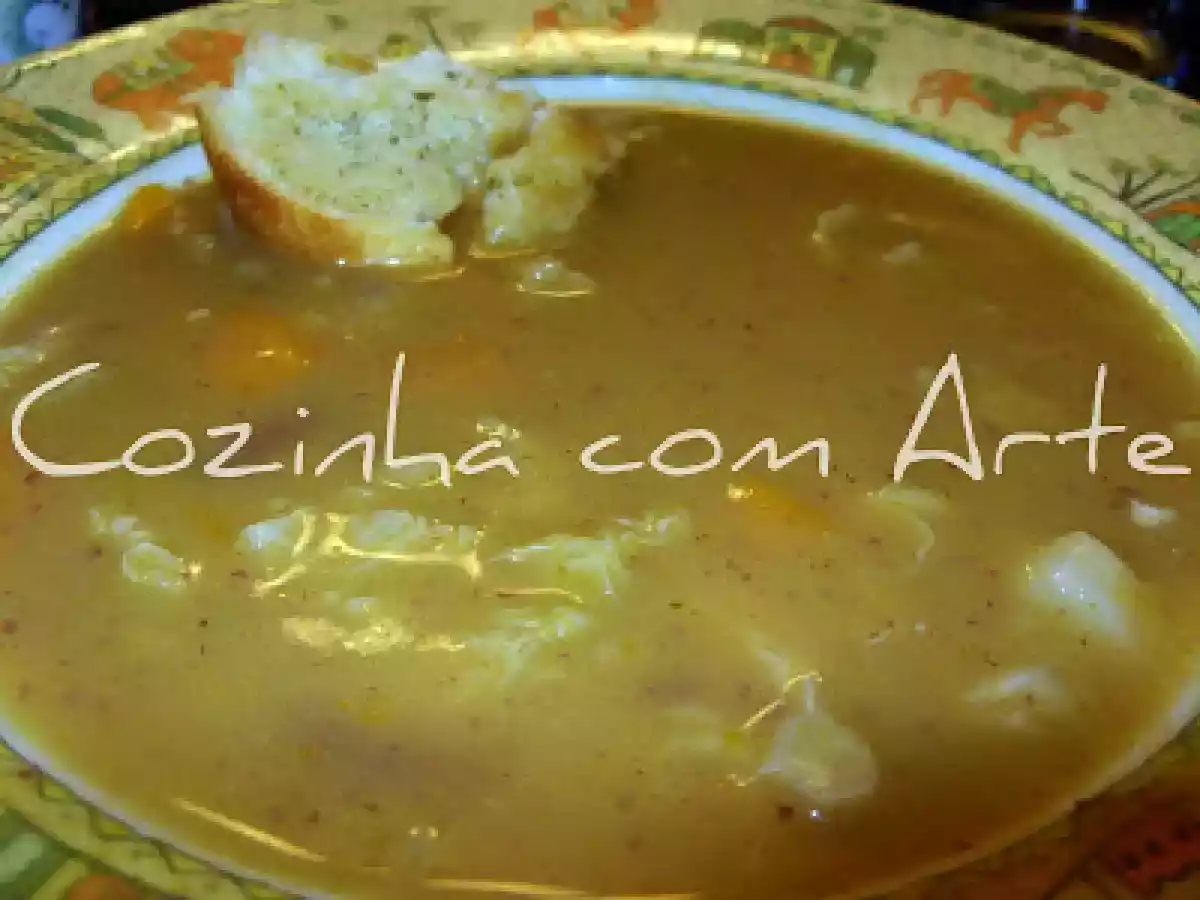 Sopa de lombardo com feijão encarnado - foto 3