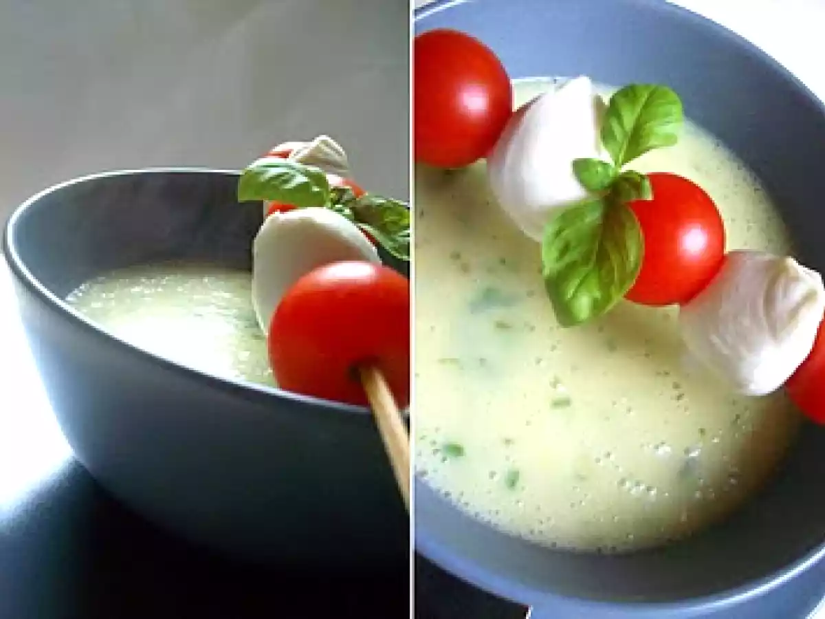 Sopa de Manjericão e Batata
