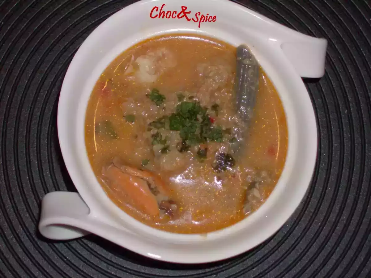 SOPA DE PEIXE RÁPIDA