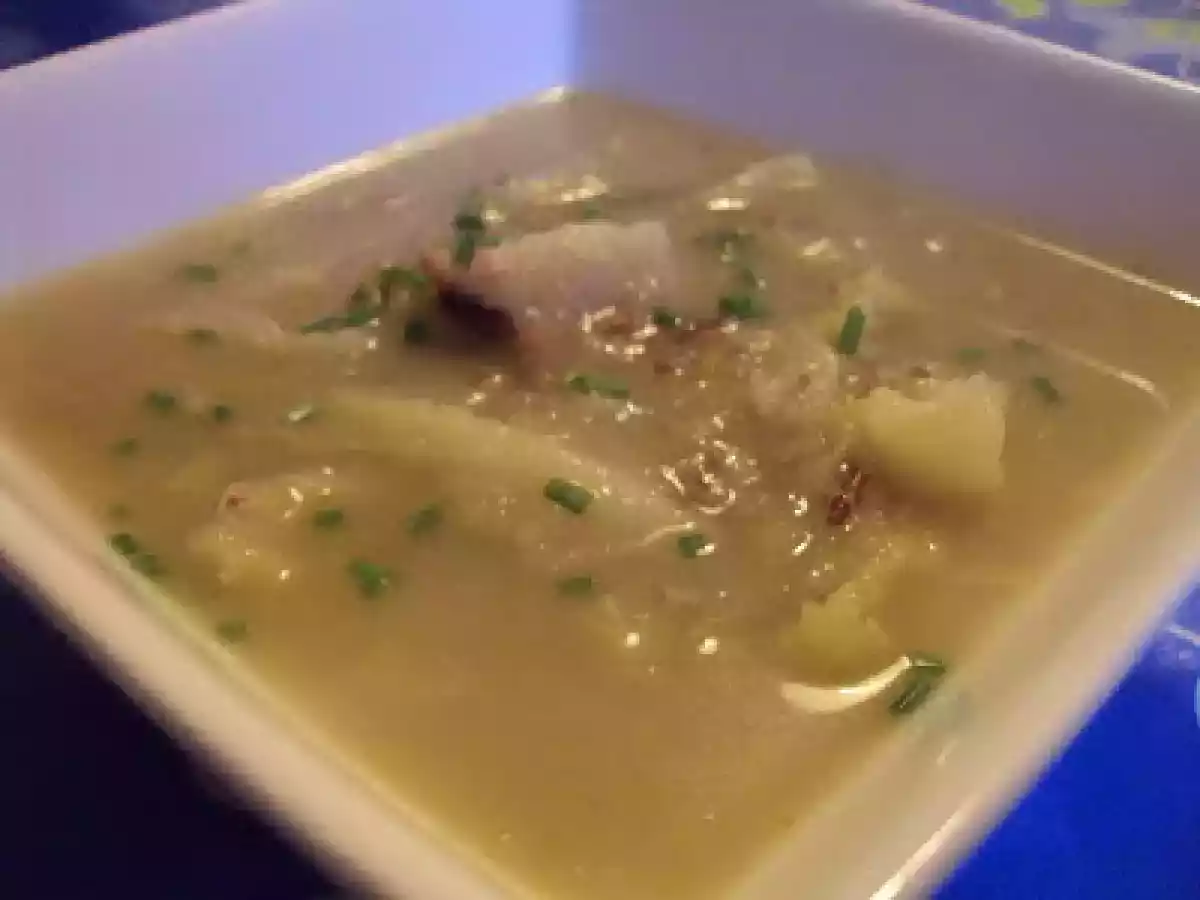 Sopa de Repolho e Nabo com Arroz Vermelho - foto 2
