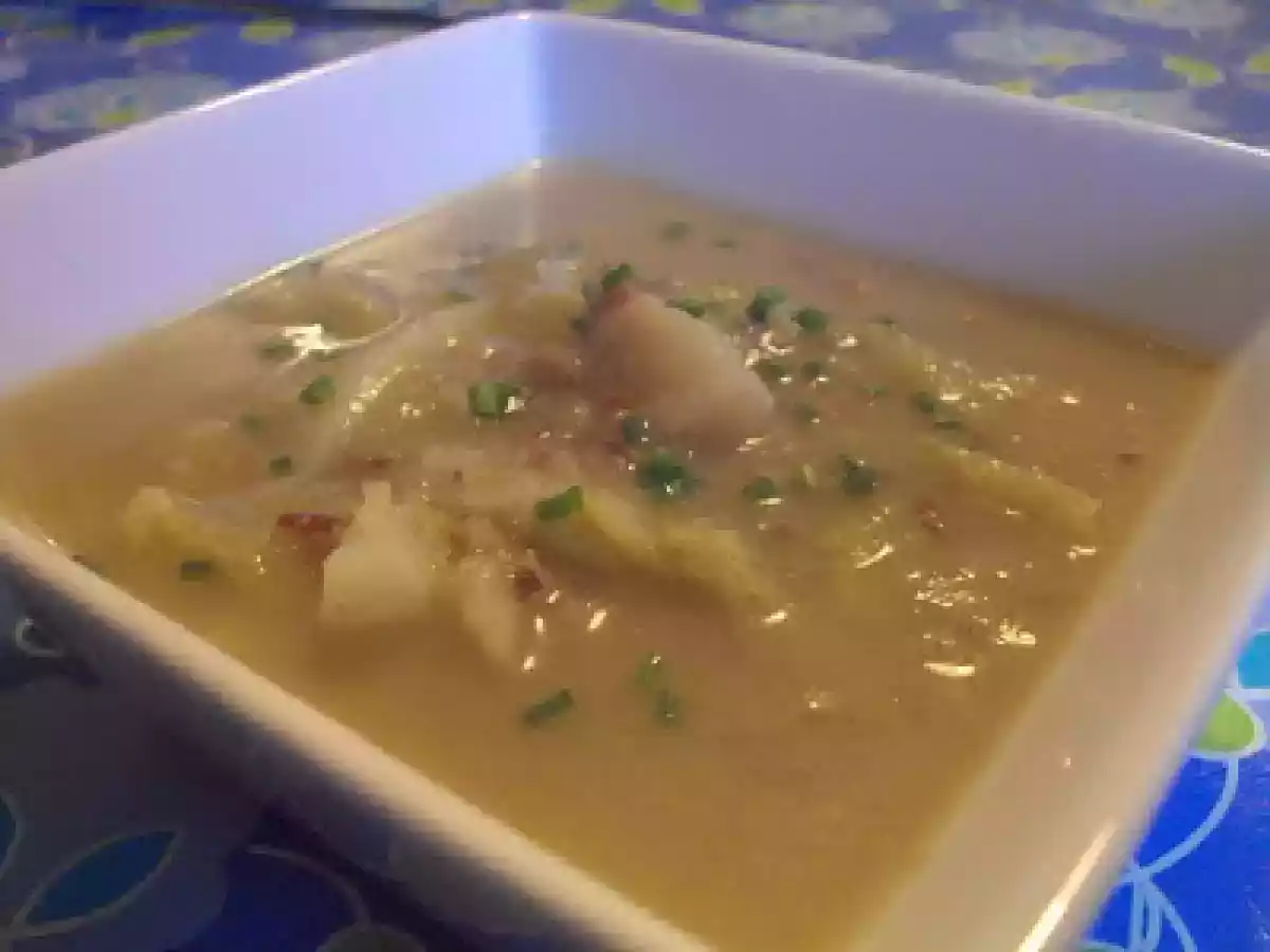 Sopa de Repolho e Nabo com Arroz Vermelho - foto 3