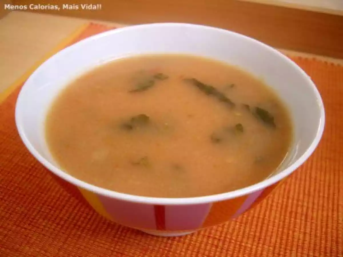 Sopa de Tomate e Agrião