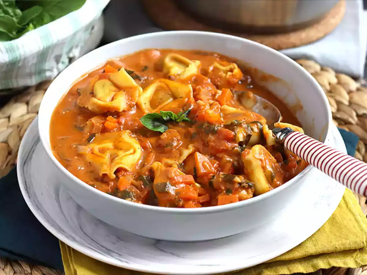 Sopa de tortellini - foto 3