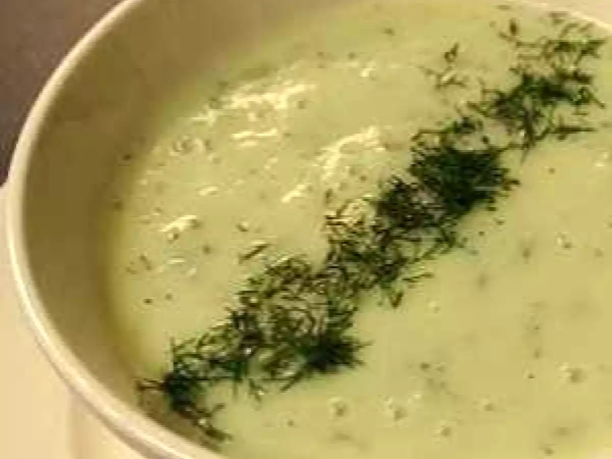 Sopa Fria de Pepino