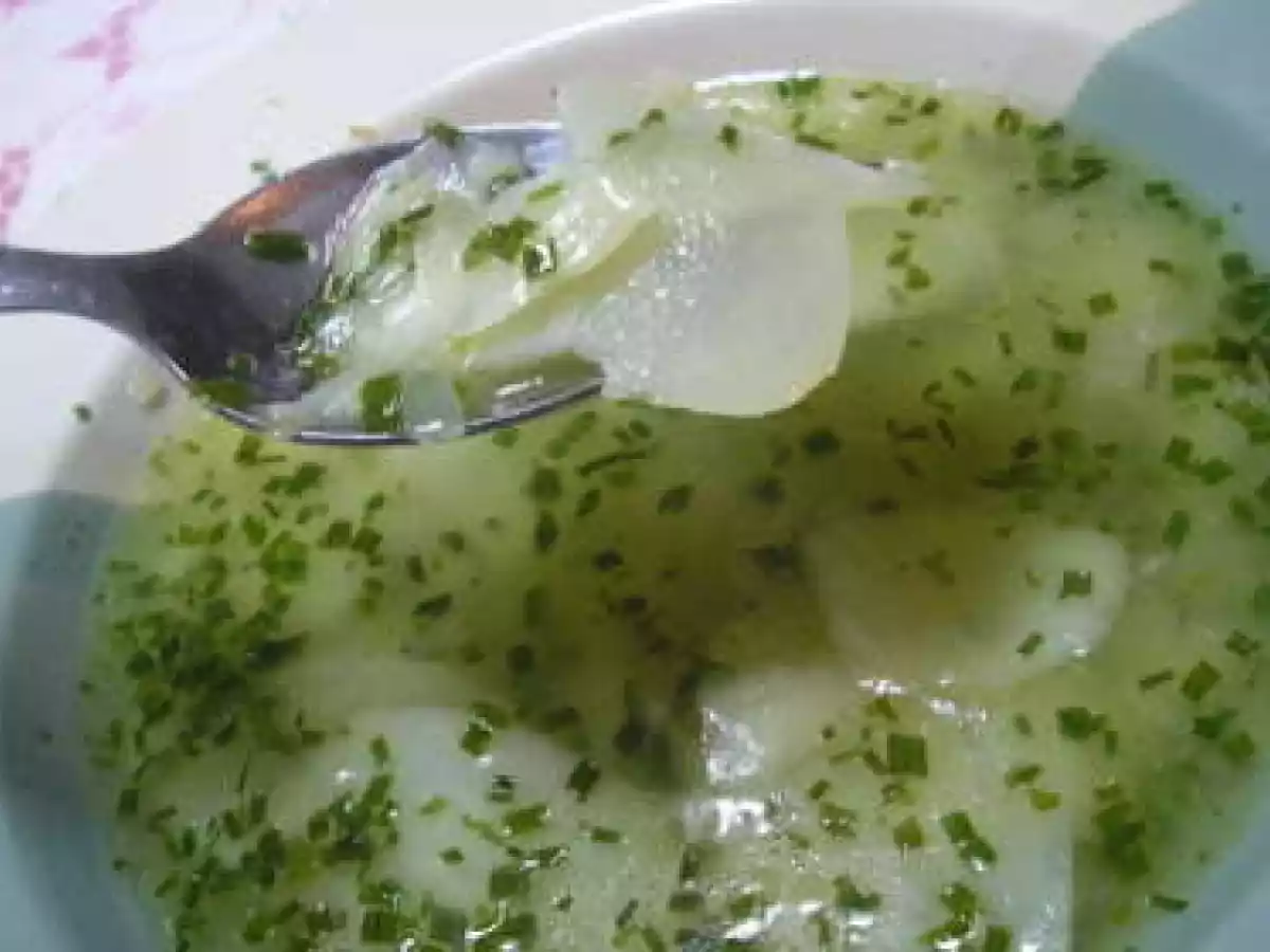 Sopa light de batata e cebolinho - foto 3