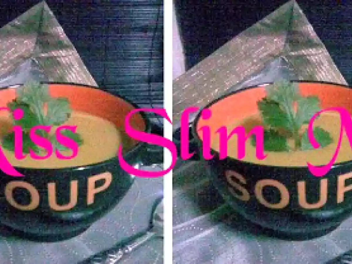 Sopa light e Depurativa de coentros