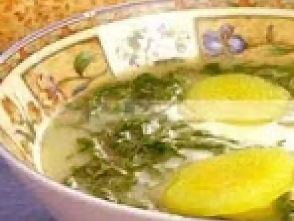 Sopa Verde e Amarela (vegana)