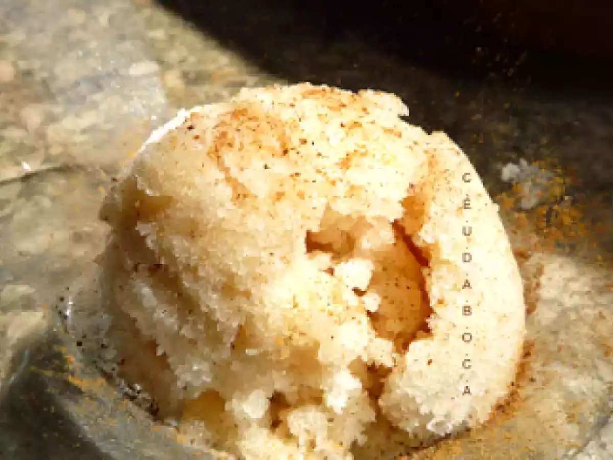 Sorbet de maçã e canela
