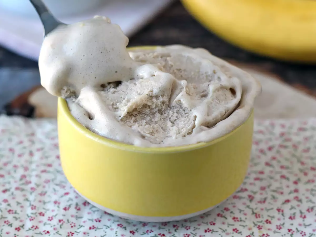 Sorvete de baunilha com Whey: 3 Ingredientes, proteína pura e zero culpa - foto 3