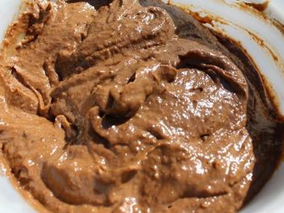 Sorvete de Chocolate feito com Abacate e Banana