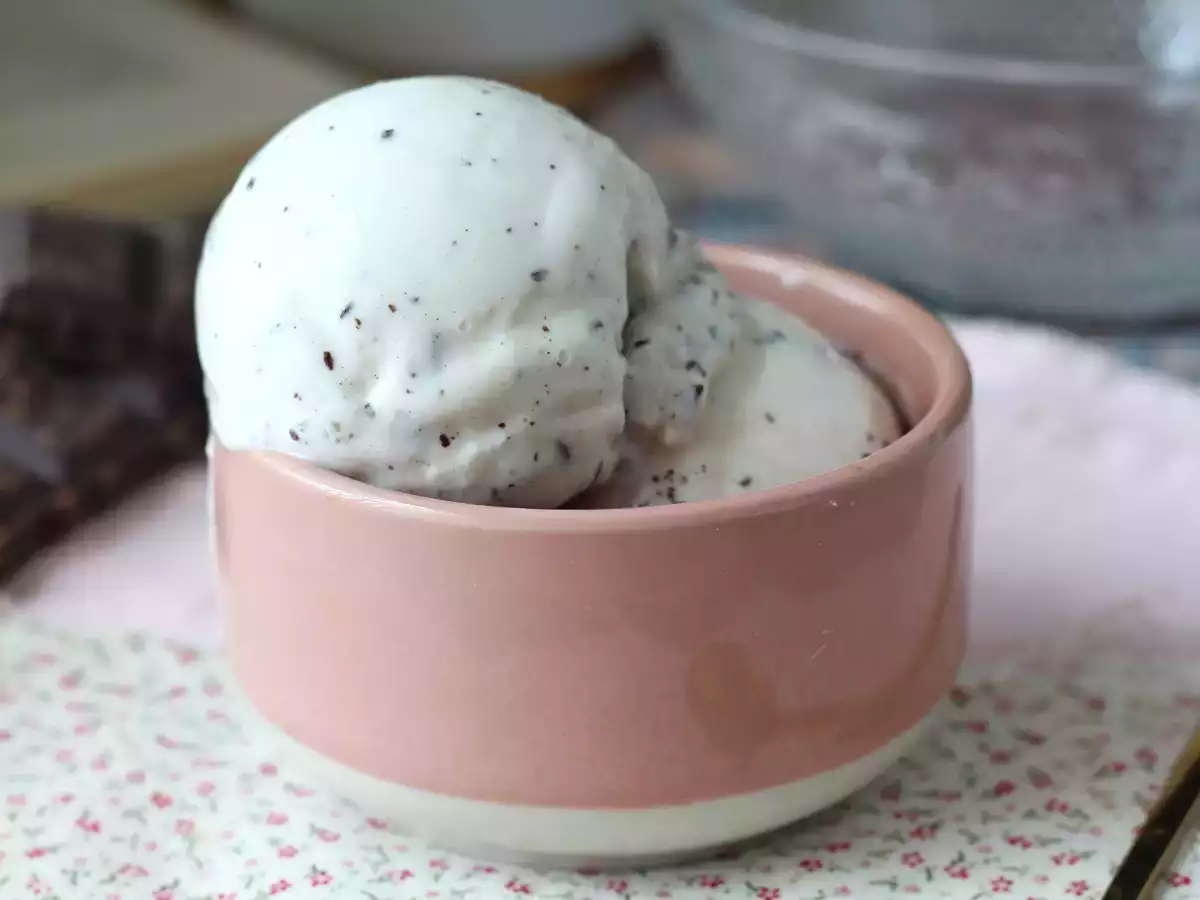 Sorvete de iogurte estilo stracciatella com o Ninja Creami - foto 2
