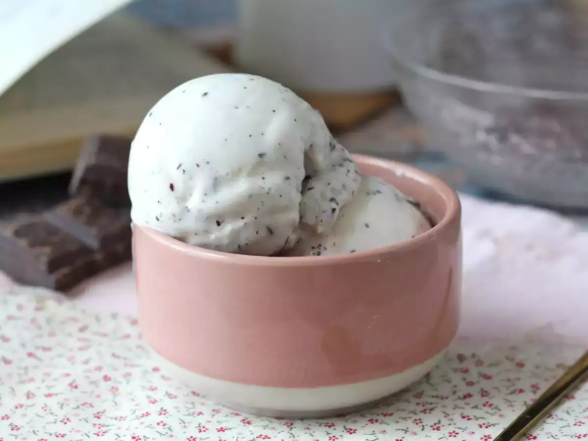 Sorvete de iogurte estilo stracciatella com o Ninja Creami - foto 4