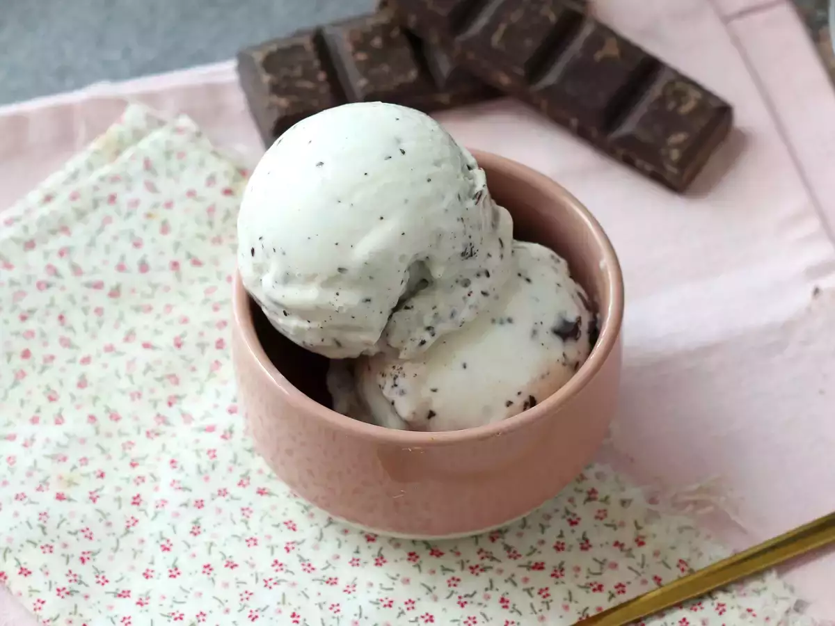 Sorvete de iogurte estilo stracciatella com o Ninja Creami - foto 5